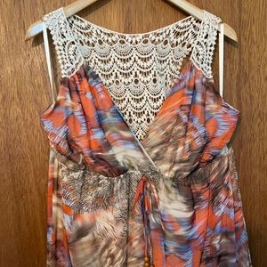 Torrid Size 1 Multicoloured maxi dress